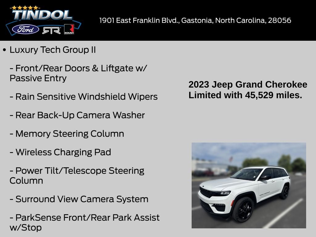 2023 Jeep Grand Cherokee Limited