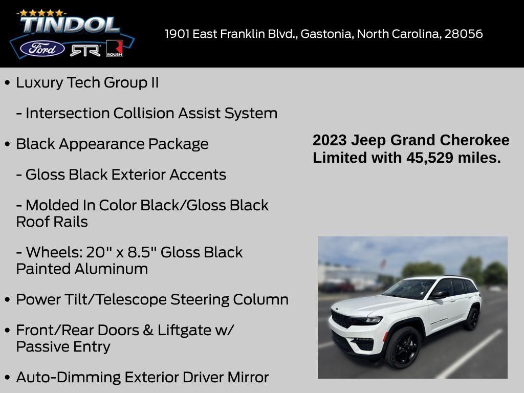 2023 Jeep Grand Cherokee Limited