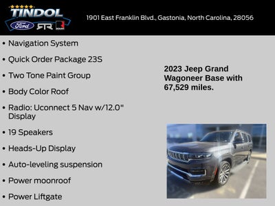 2023 Jeep Grand Wagoneer Base