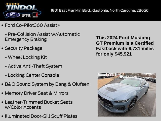 2024 Ford Mustang GT Premium