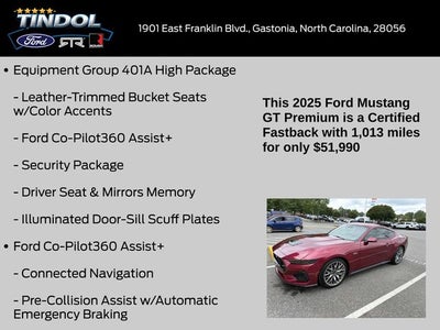 2025 Ford Mustang GT Premium
