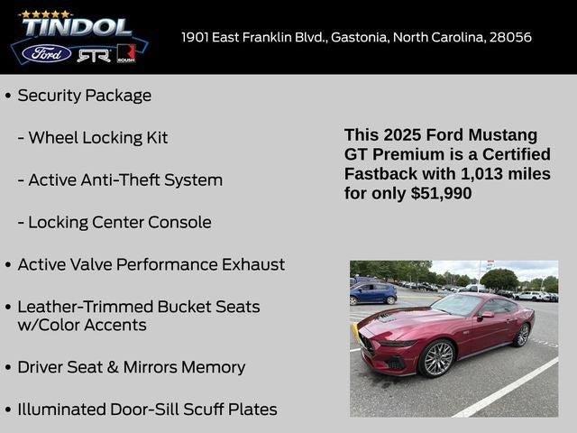 2025 Ford Mustang GT Premium