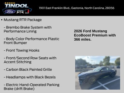 2026 Ford Mustang EcoBoost Premium