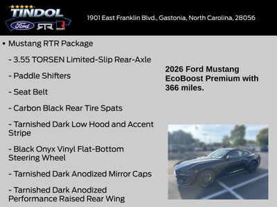 2026 Ford Mustang EcoBoost Premium