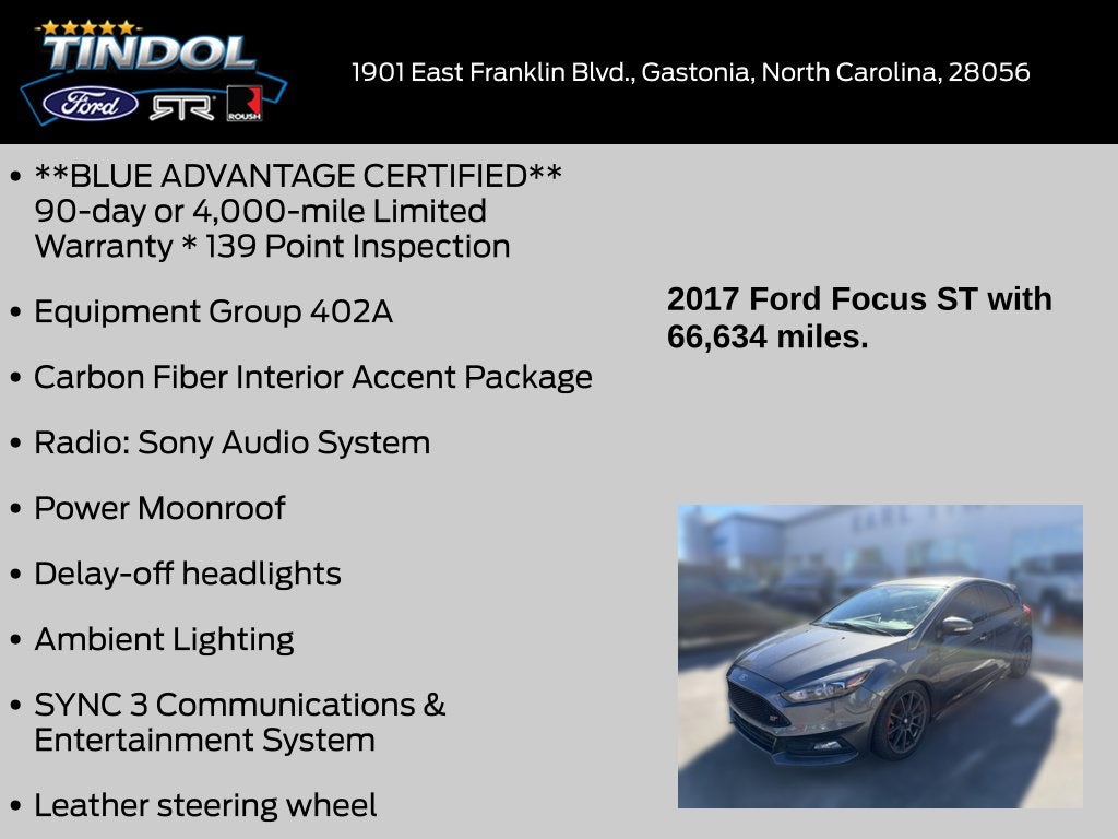 2017 Ford Focus ST