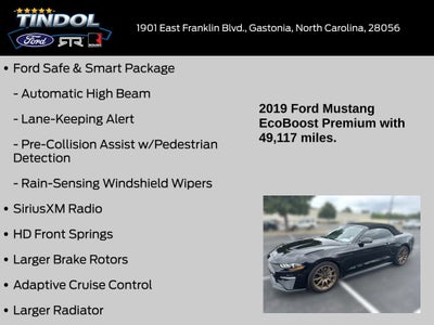 2019 Ford Mustang EcoBoost Premium