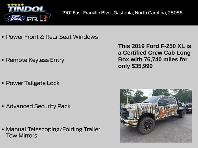 2019 Ford F-250SD XL
