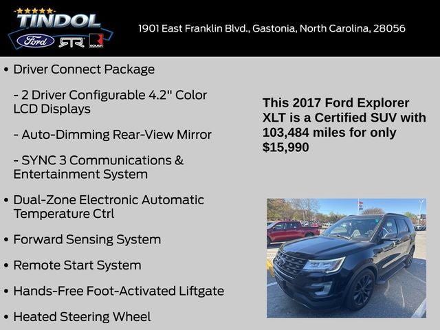 2017 Ford Explorer XLT