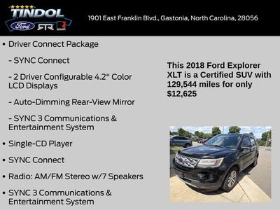 2018 Ford Explorer XLT