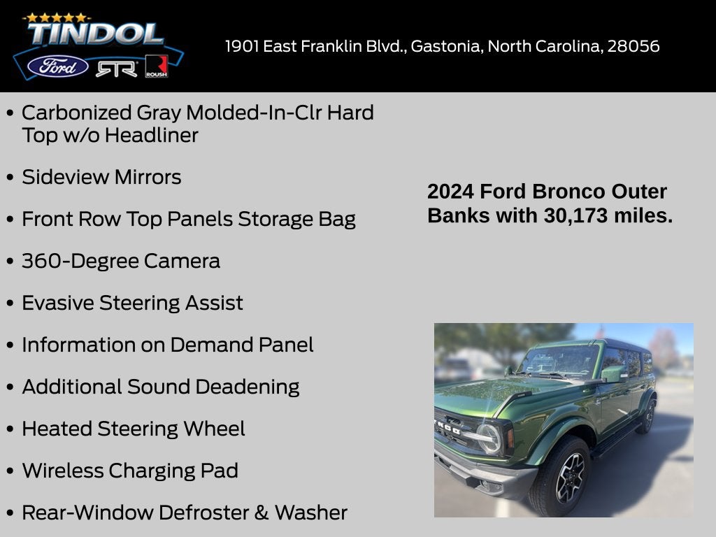 2024 Ford Bronco Outer Banks
