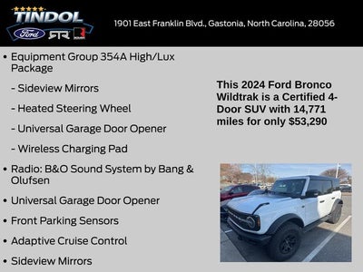 2024 Ford Bronco Wildtrak