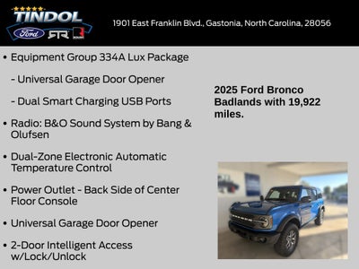 2025 Ford Bronco Badlands
