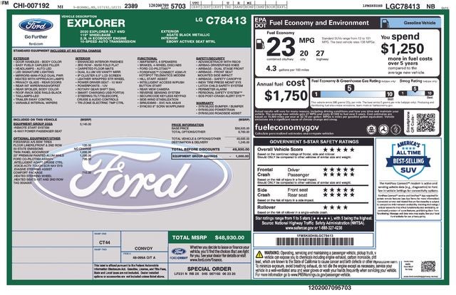 2020 Ford Explorer XLT