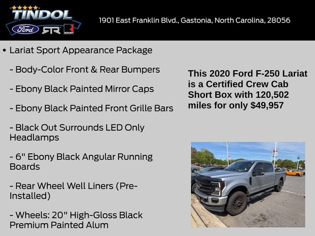 2020 Ford F-250SD Lariat