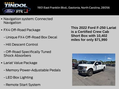 2022 Ford F-250SD Lariat