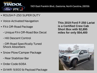 2019 Ford F-250SD Lariat Roush