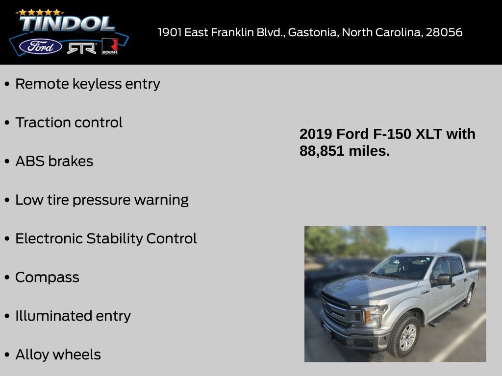 2019 Ford F-150 XLT