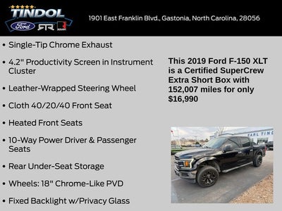 2019 Ford F-150 XLT