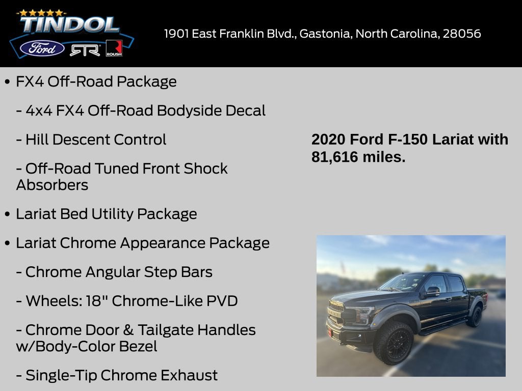 2020 Ford F-150 Lariat Roush