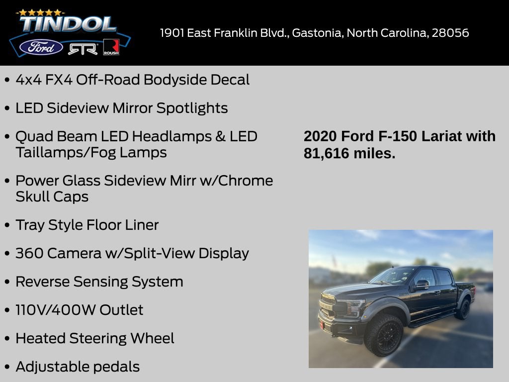 2020 Ford F-150 Lariat Roush