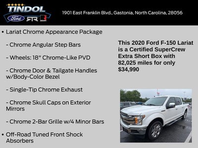 2020 Ford F-150 Lariat