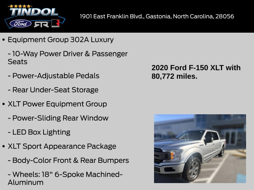 2020 Ford F-150 XLT