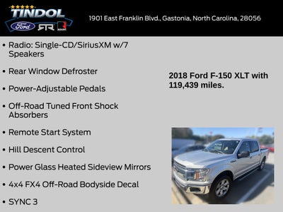 2018 Ford F-150 XLT