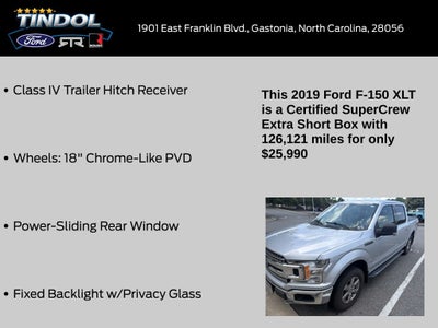 2019 Ford F-150 XLT