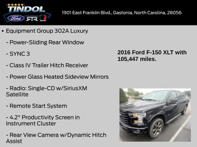 2016 Ford F-150 XLT