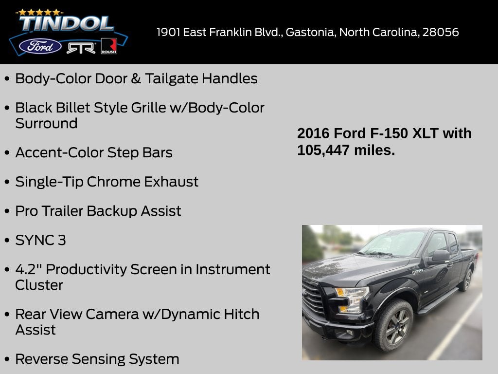 2016 Ford F-150 XLT