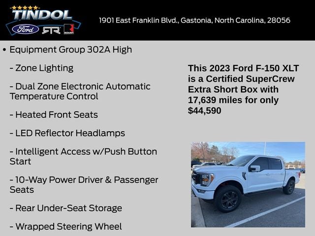 2023 Ford F-150 XLT
