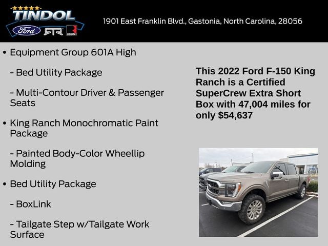 2022 Ford F-150 King Ranch