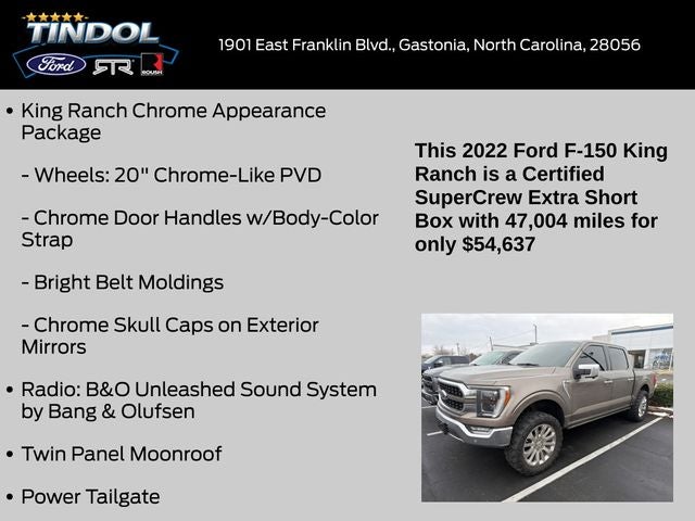 2022 Ford F-150 King Ranch