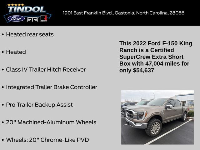 2022 Ford F-150 King Ranch
