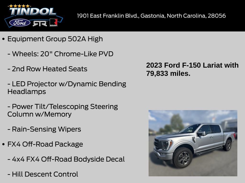 2023 Ford F-150 Lariat