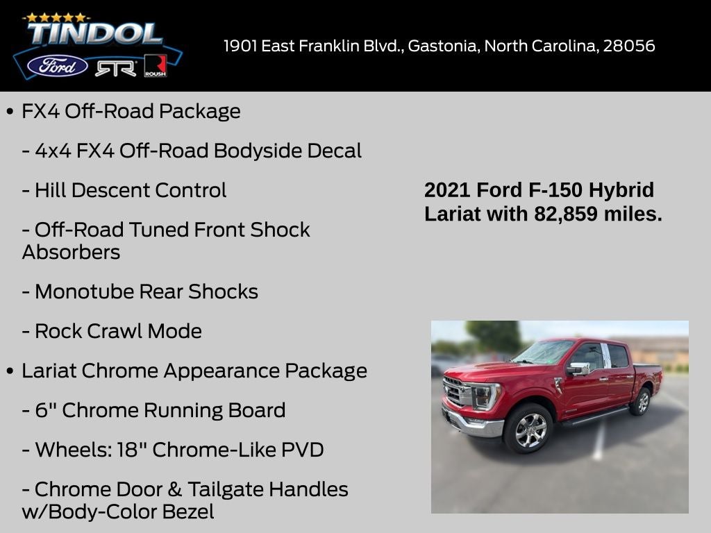 2021 Ford F-150 Lariat