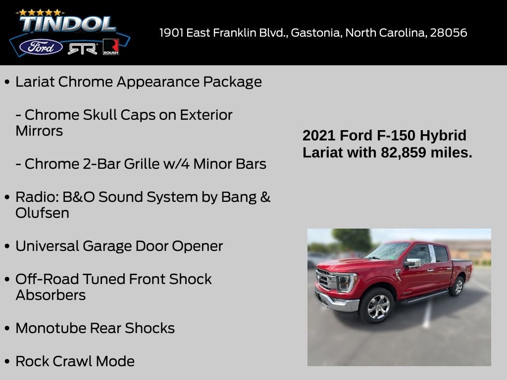 2021 Ford F-150 Lariat