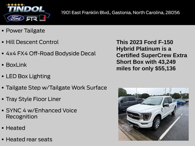 2023 Ford F-150 Platinum