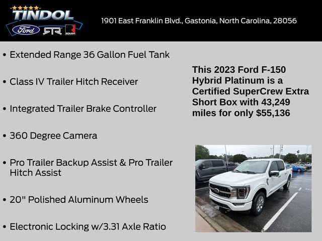 2023 Ford F-150 Platinum