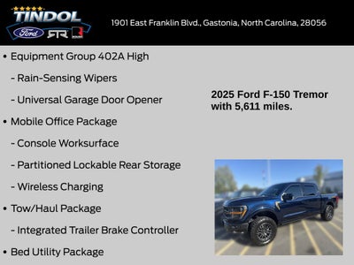 2025 Ford F-150 Tremor