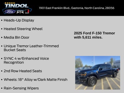 2025 Ford F-150 Tremor
