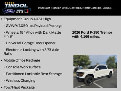 2026 Ford F-150 Tremor