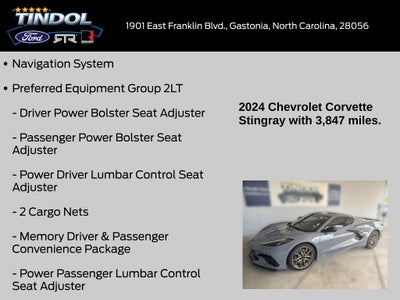 2024 Chevrolet Corvette Stingray 2LT