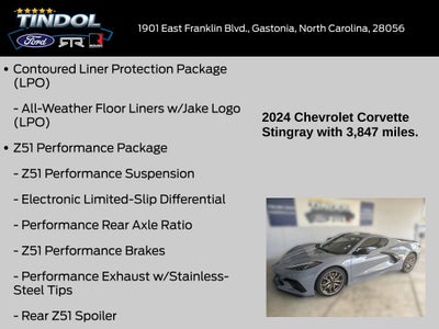 2024 Chevrolet Corvette Stingray 2LT