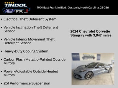 2024 Chevrolet Corvette Stingray 2LT