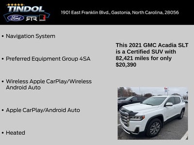 2021 GMC Acadia SLT