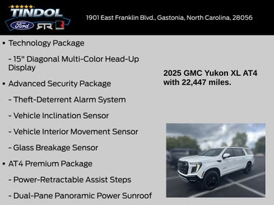 2025 GMC Yukon XL AT4