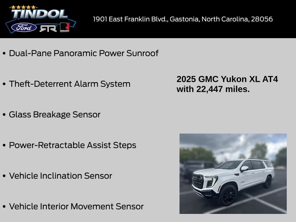 2025 GMC Yukon XL AT4