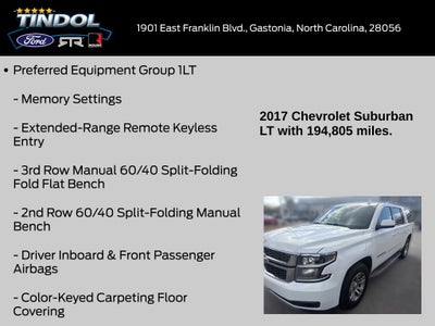 2017 Chevrolet Suburban LT