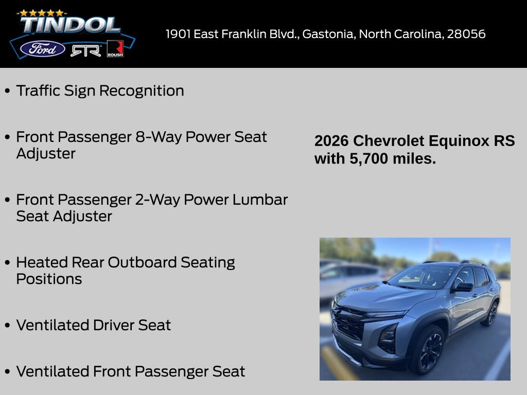 2026 Chevrolet Equinox RS